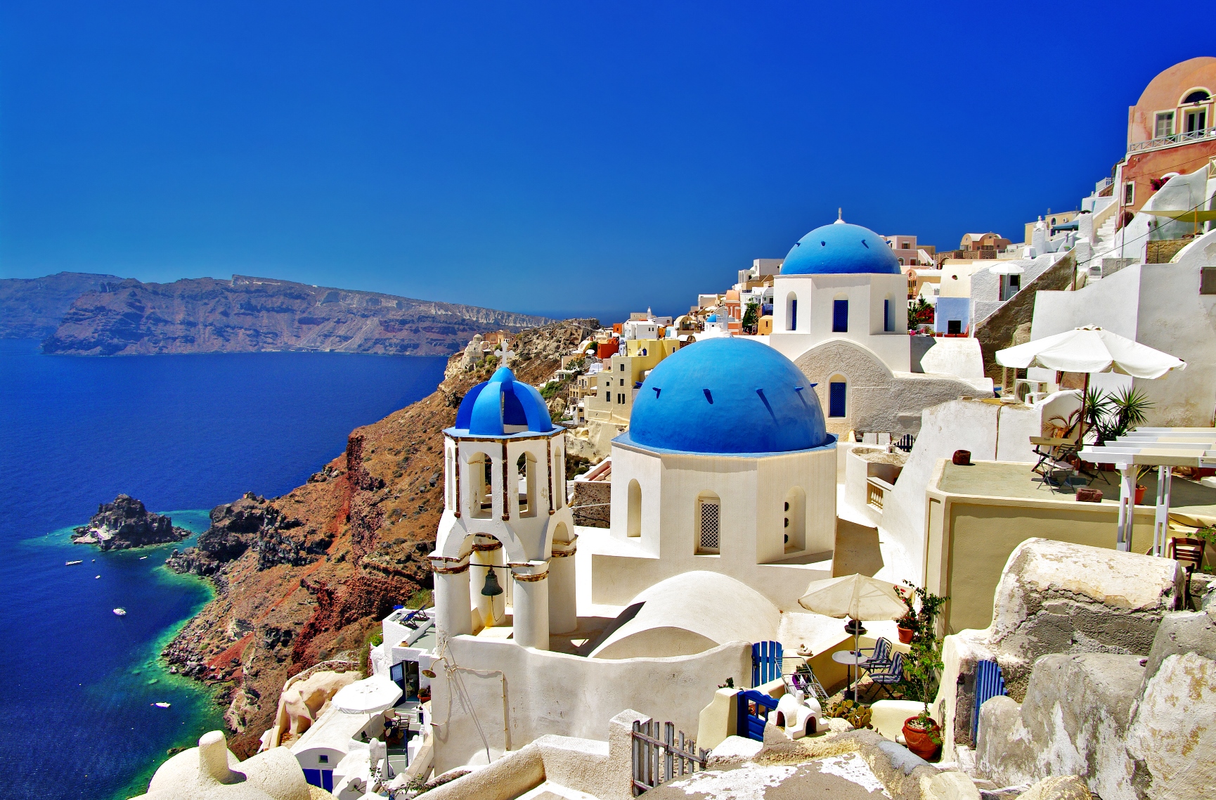 Santorini's Beauty in April