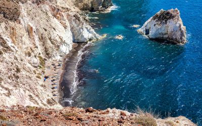 Swimming Spots in Santorini – White Beach, Red Beach and Caldera Beach